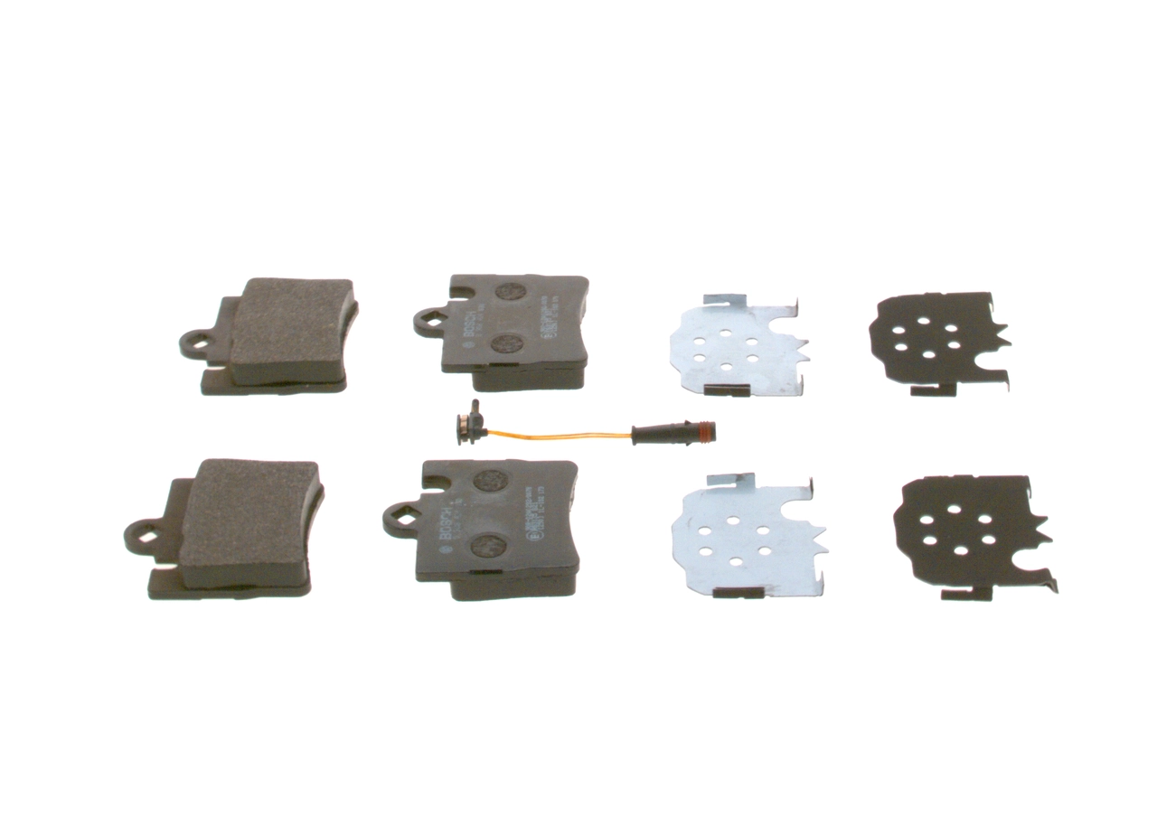 0986424830 Bosch Колодки гальмівні задні, дискові