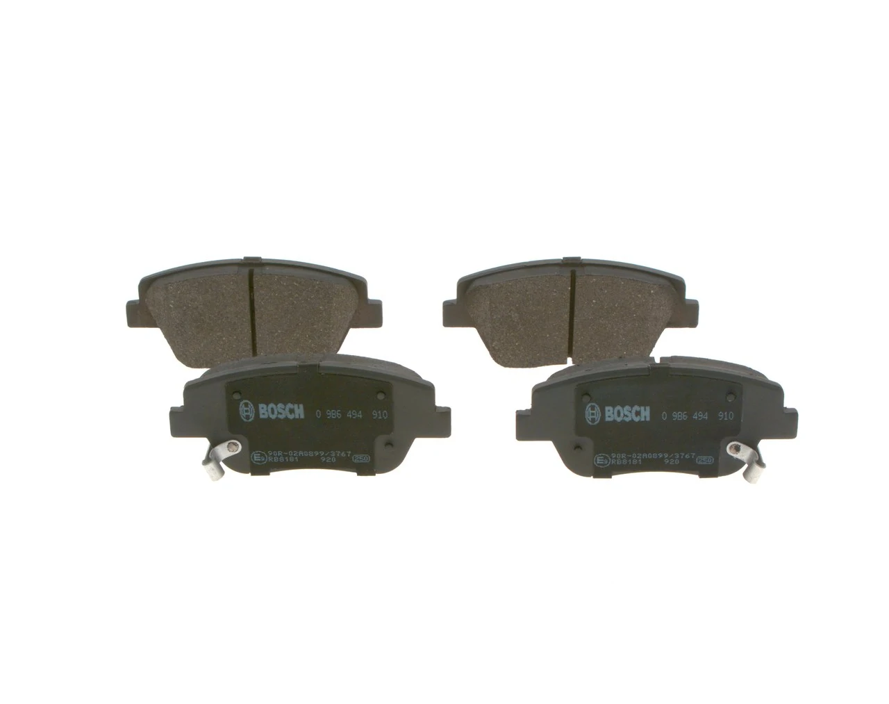 Передні тормозні колодки 0986494910 Bosch