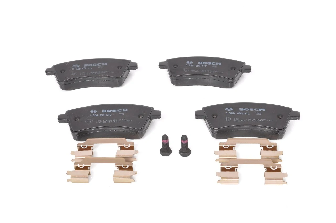 0986494612 Bosch Передні гальмівні колодки