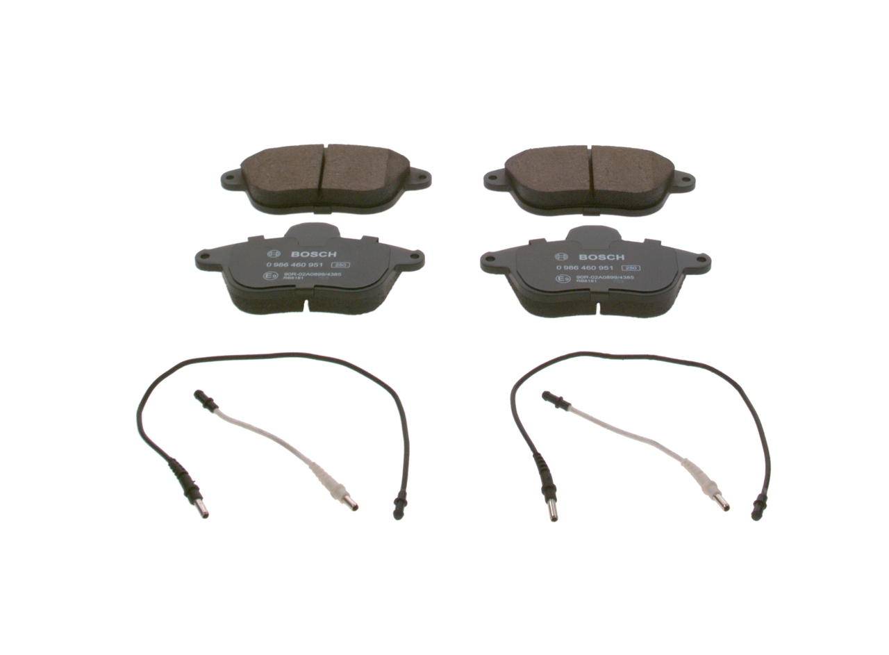 0986460951 Bosch Передні гальмівні колодки