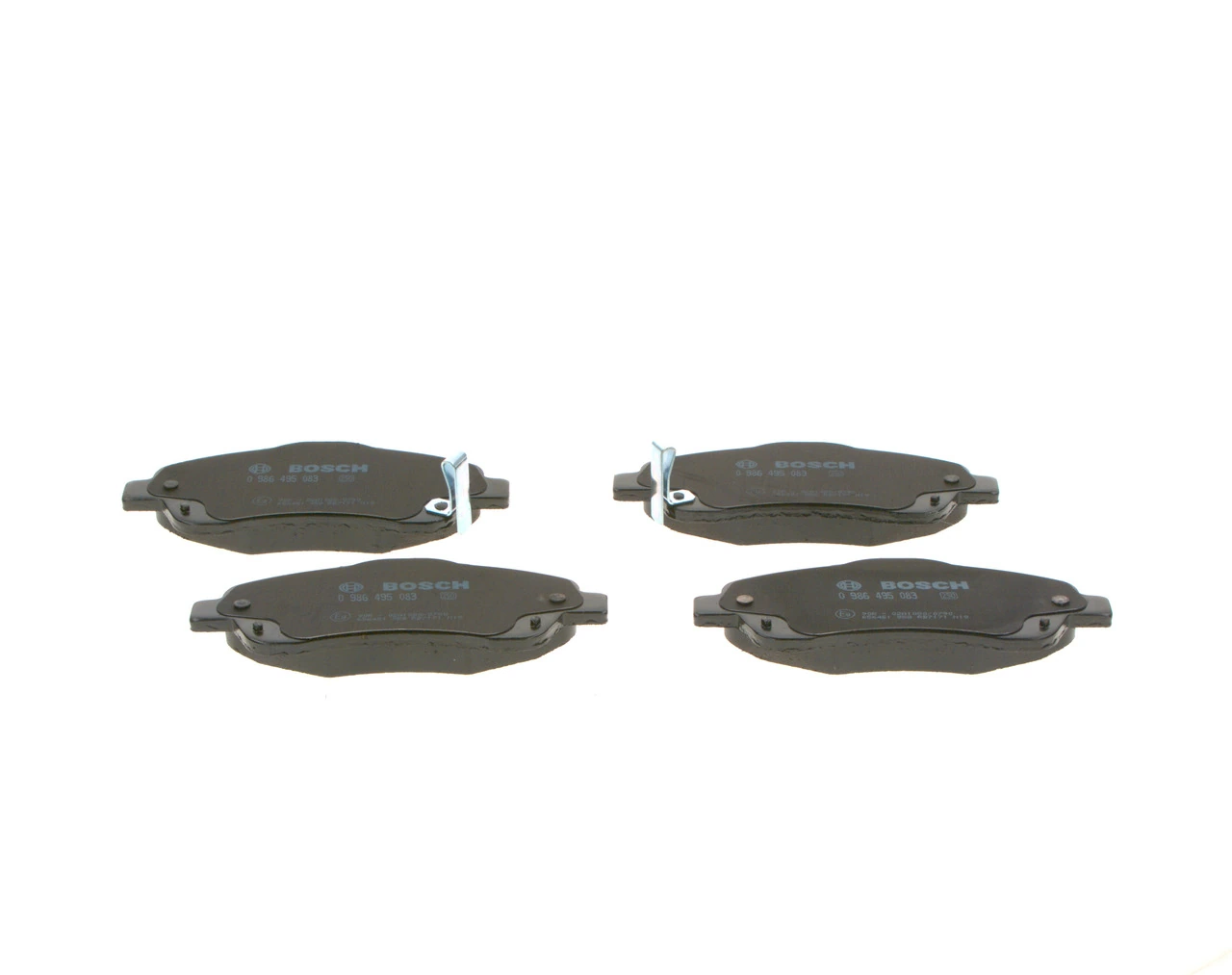 0986495083 Bosch Передні гальмівні колодки