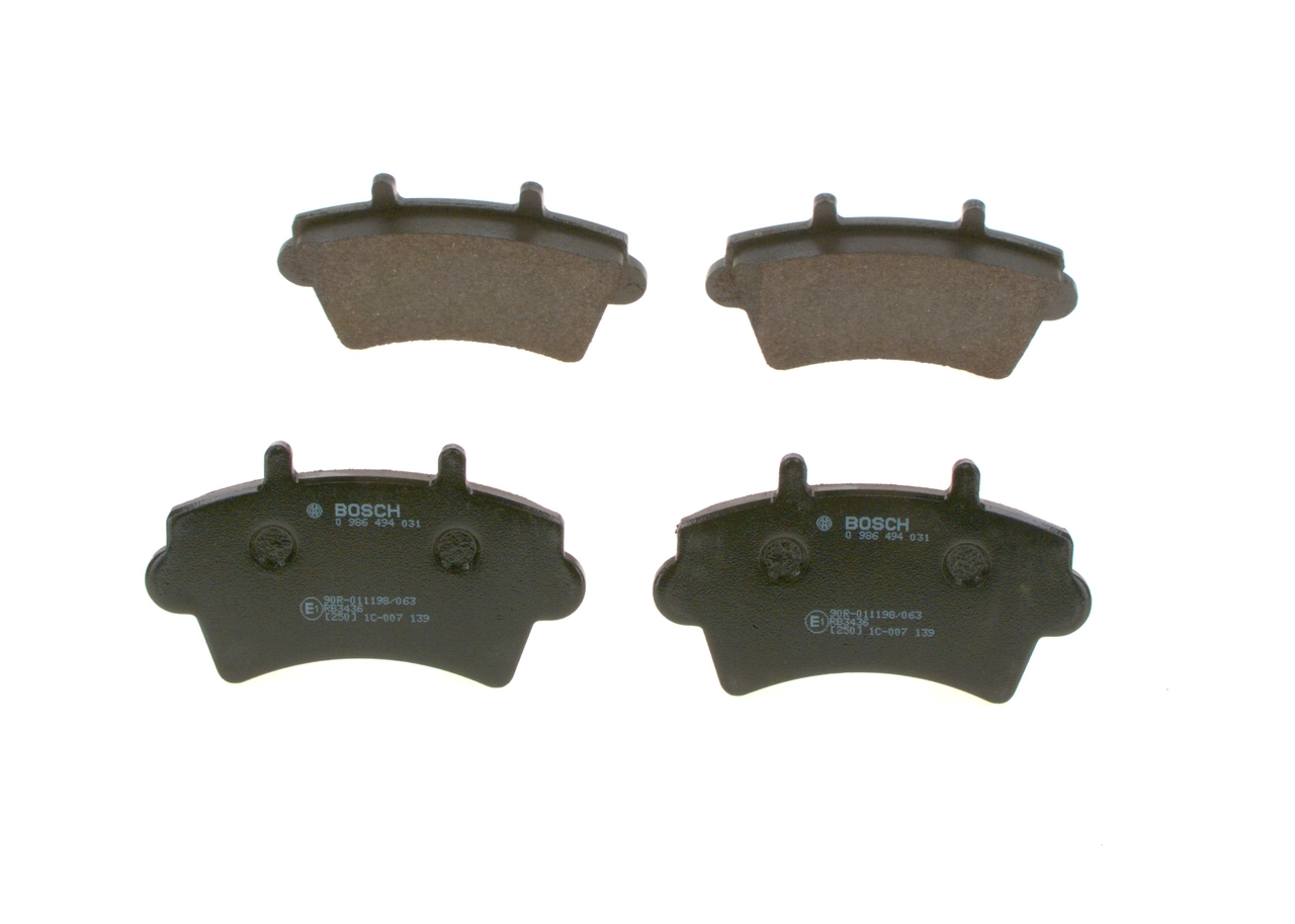Гальмівні колодки Bosch 0986494031 ціна, від 29.17 USD
