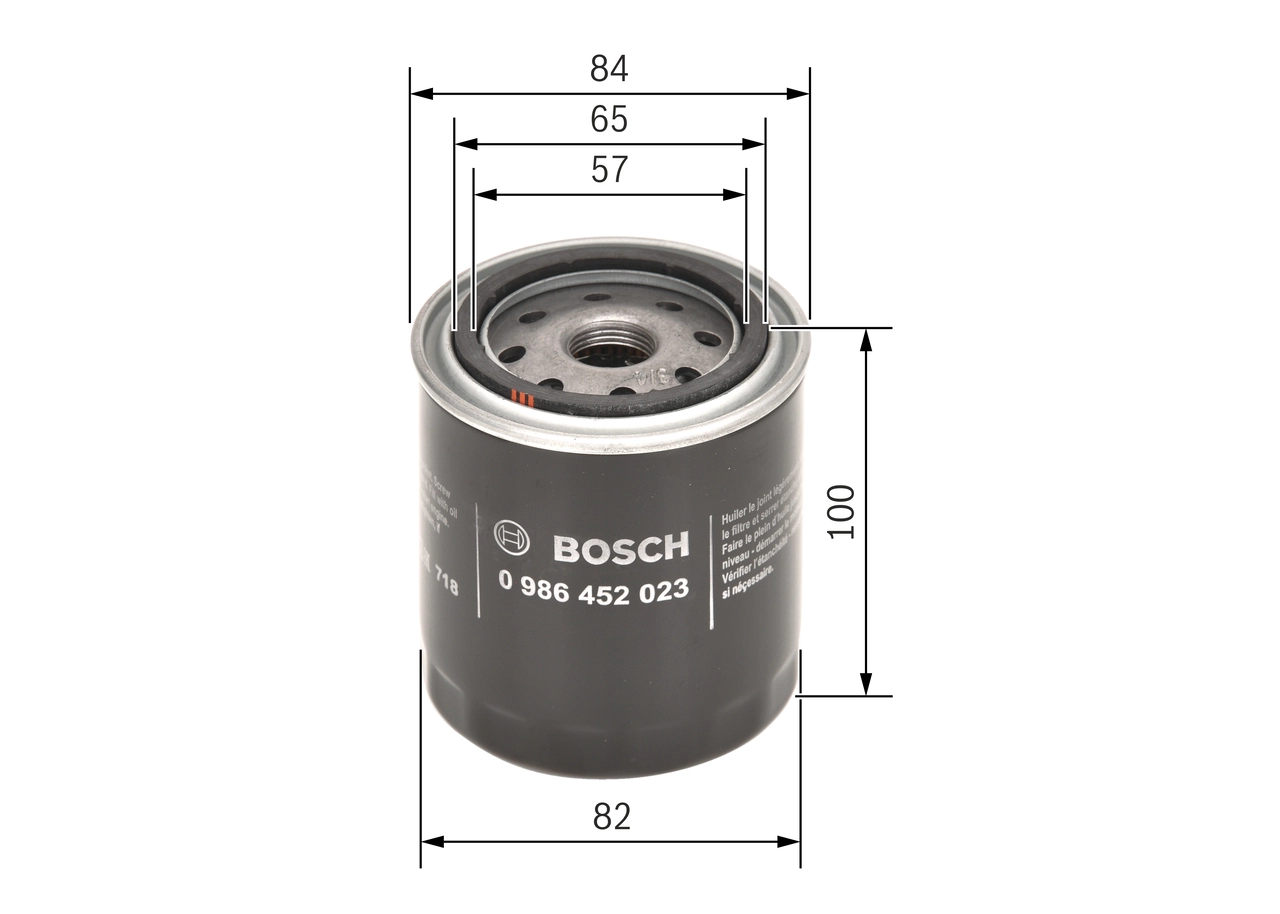 Купити 0986452023 Bosch Фільтр очищення масла відцентровий