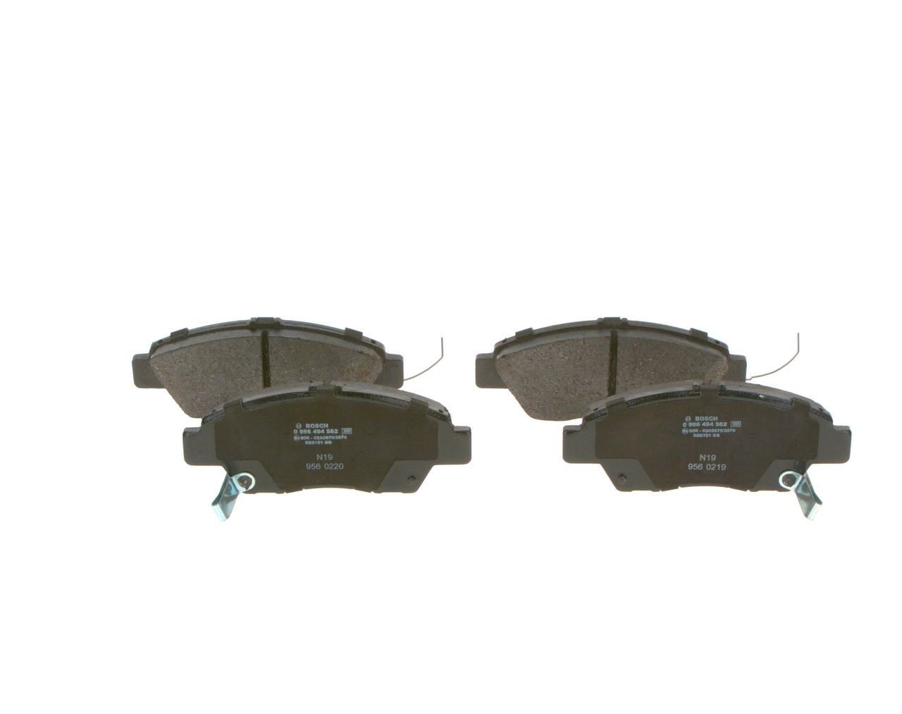Гальмівні колодки Bosch 0986494562 ціна, від 33.27 USD