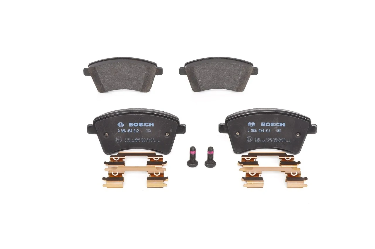 Купити 0986494612 Bosch Колодки гальмівні передні, дискові