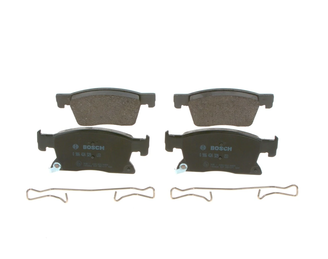 Гальмівні колодки Bosch 0986424329 ціна, від 41.70 USD