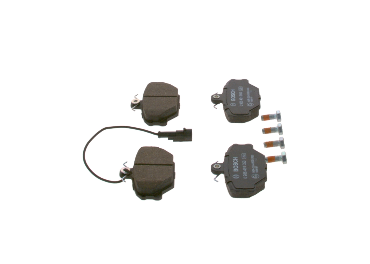 Купити 0986491050 Bosch Колодки гальмівні передні, дискові