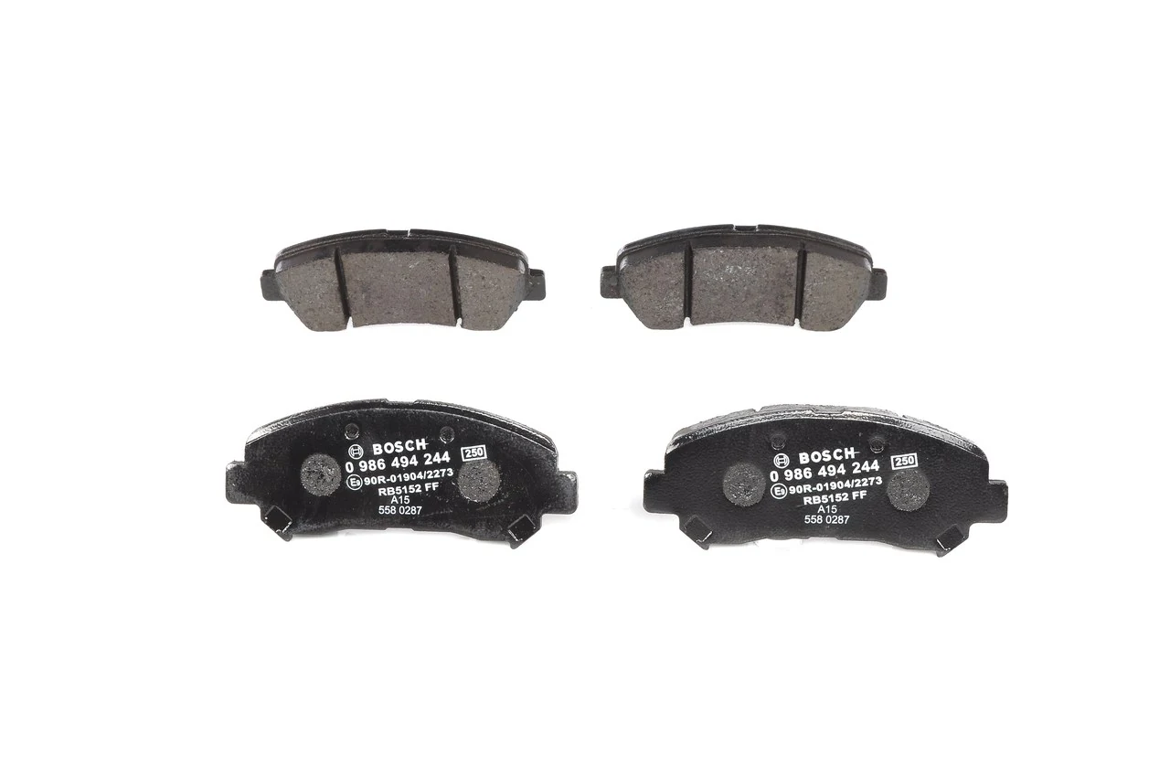 0986494244 Bosch Передні гальмівні колодки