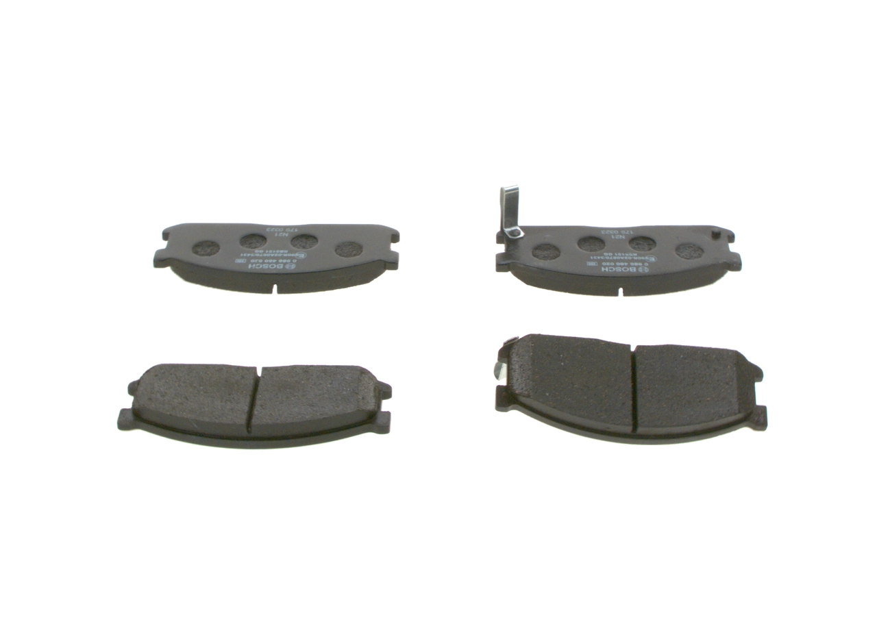 0986460020 Bosch Передні гальмівні колодки