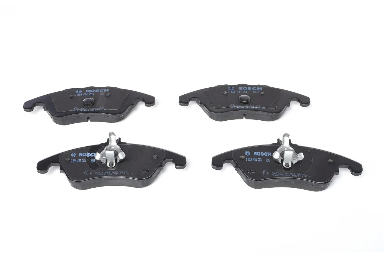 Купити 0986494263 Bosch Колодки гальмівні передні, дискові