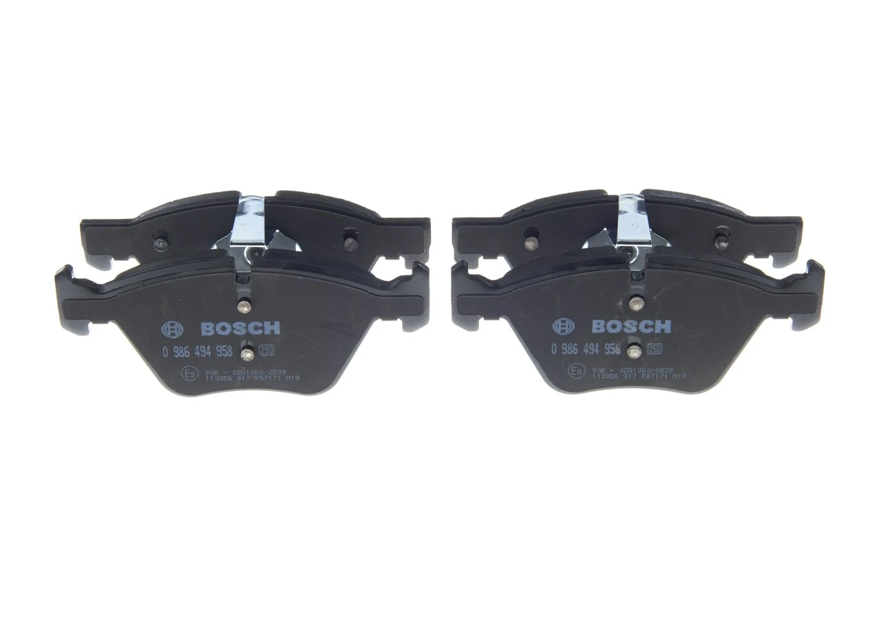 0986494958 Bosch Передні гальмівні колодки
