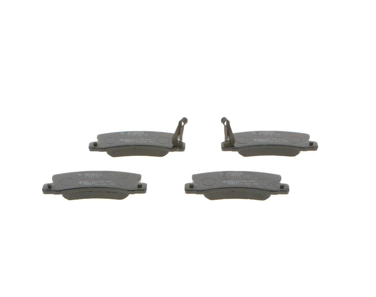 Задні дискові колодки Bosch 0986461136