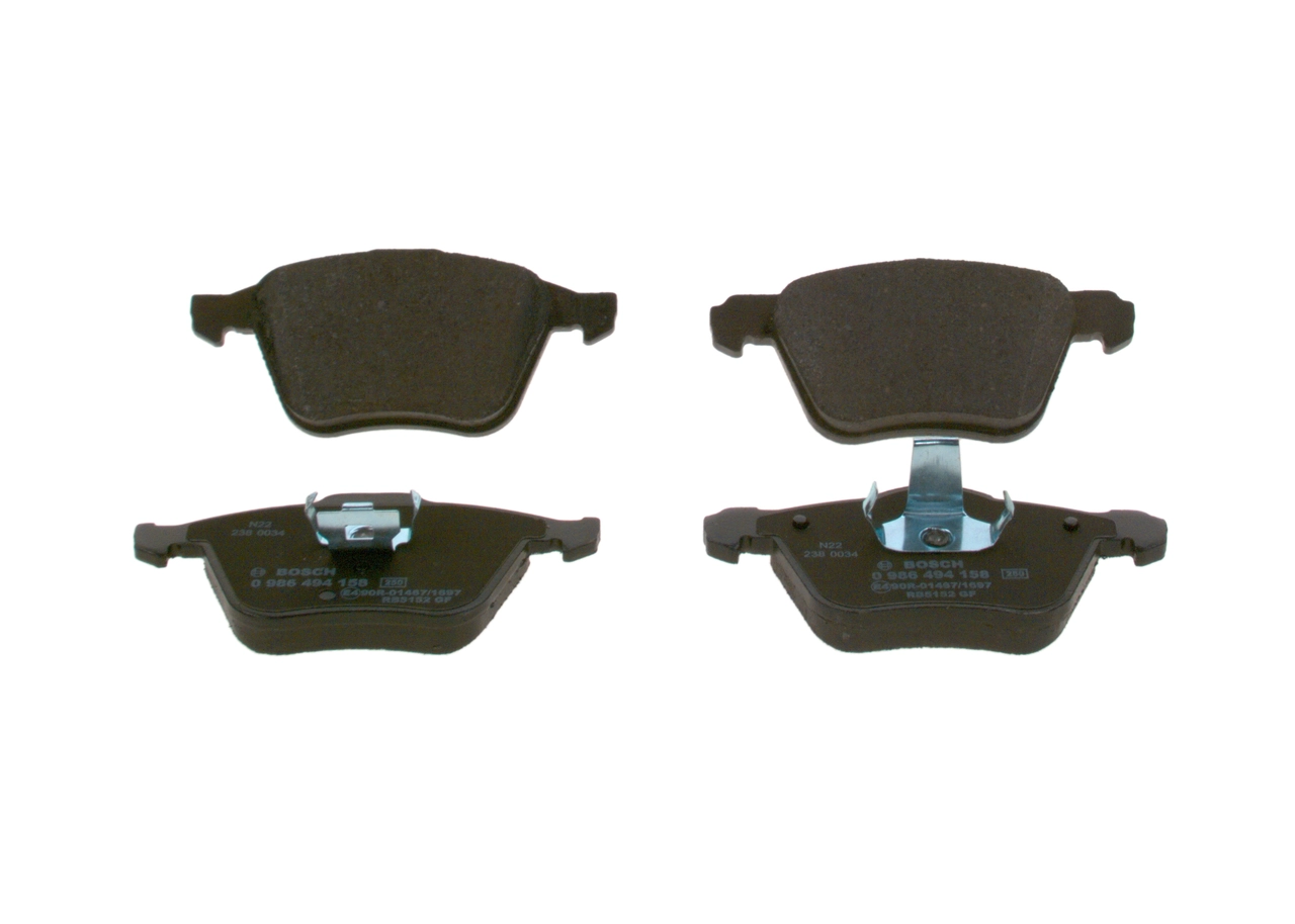 Гальмівні колодки Bosch 0986494158 ціна, від 42.17 USD