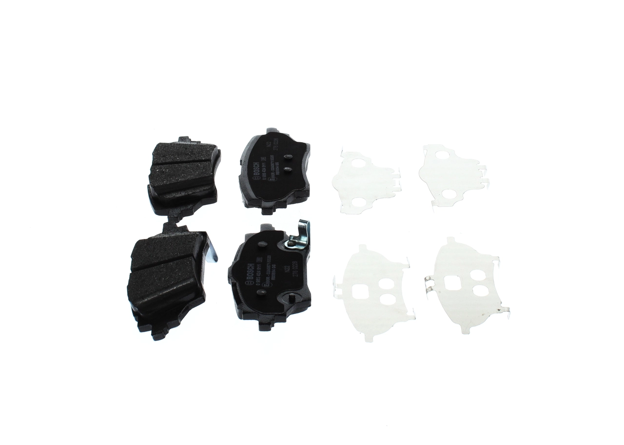 0986424911 Bosch Колодки гальмівні задні, дискові