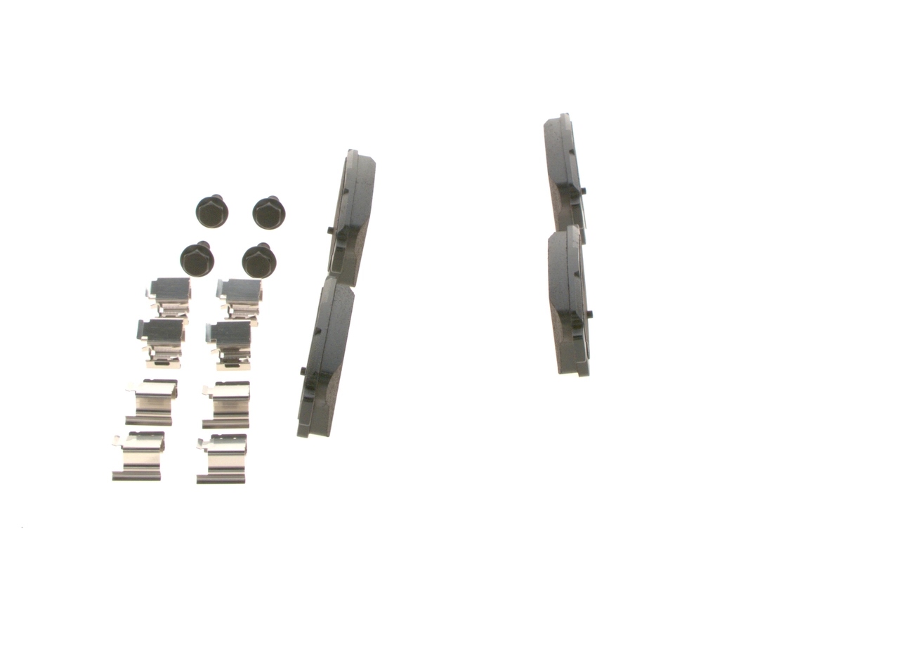 0986494076 Bosch Колодки гальмівні задні, дискові