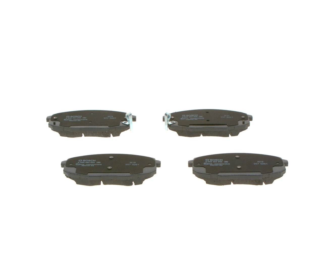 Тормозні колодки Bosch 0986494995