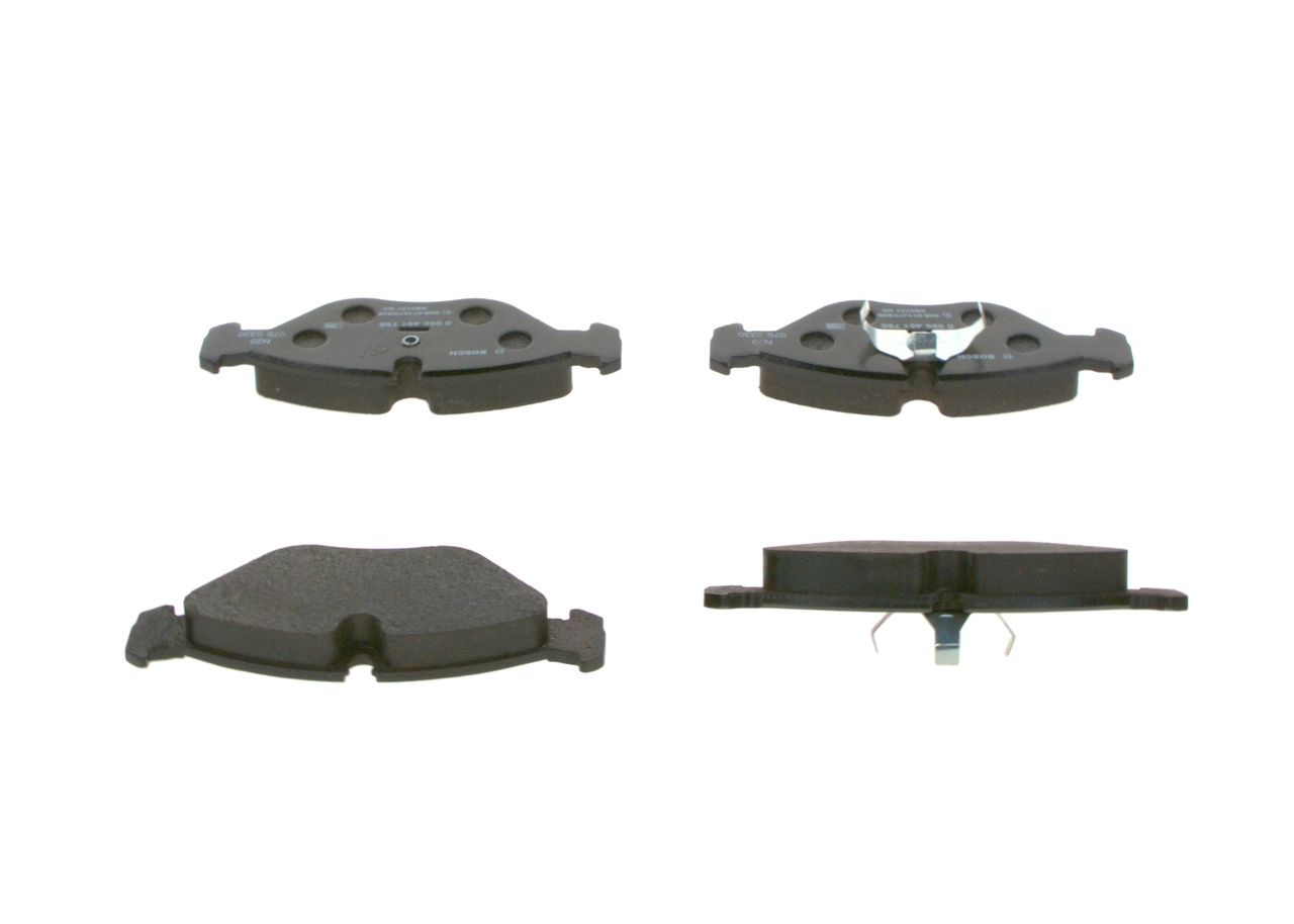 0986461766 Bosch Передні гальмівні колодки