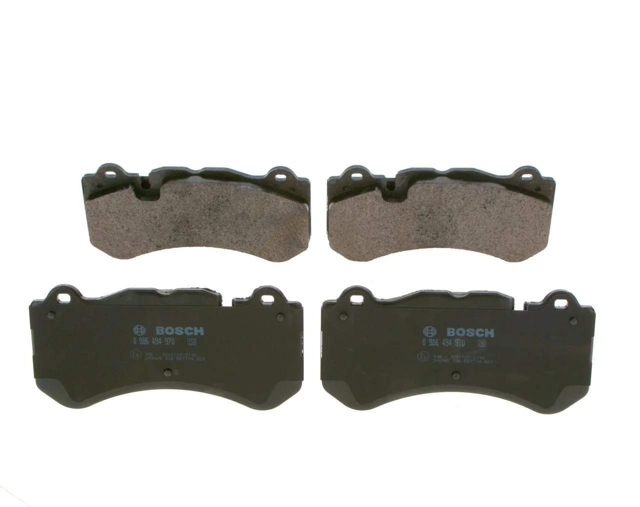 Передні тормозні колодки 0986494970 Bosch