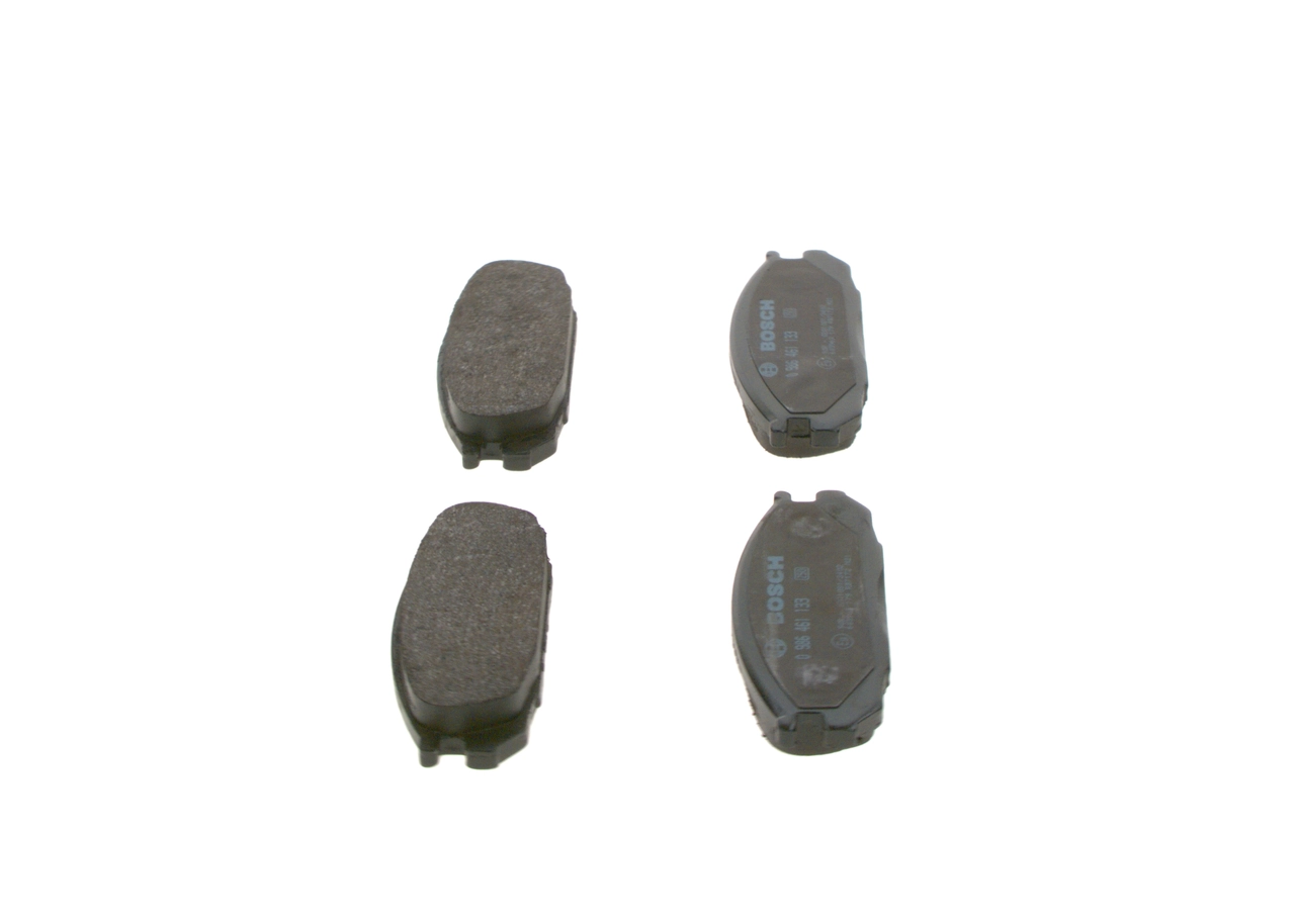 0986461133 Bosch Колодки гальмівні задні, дискові
