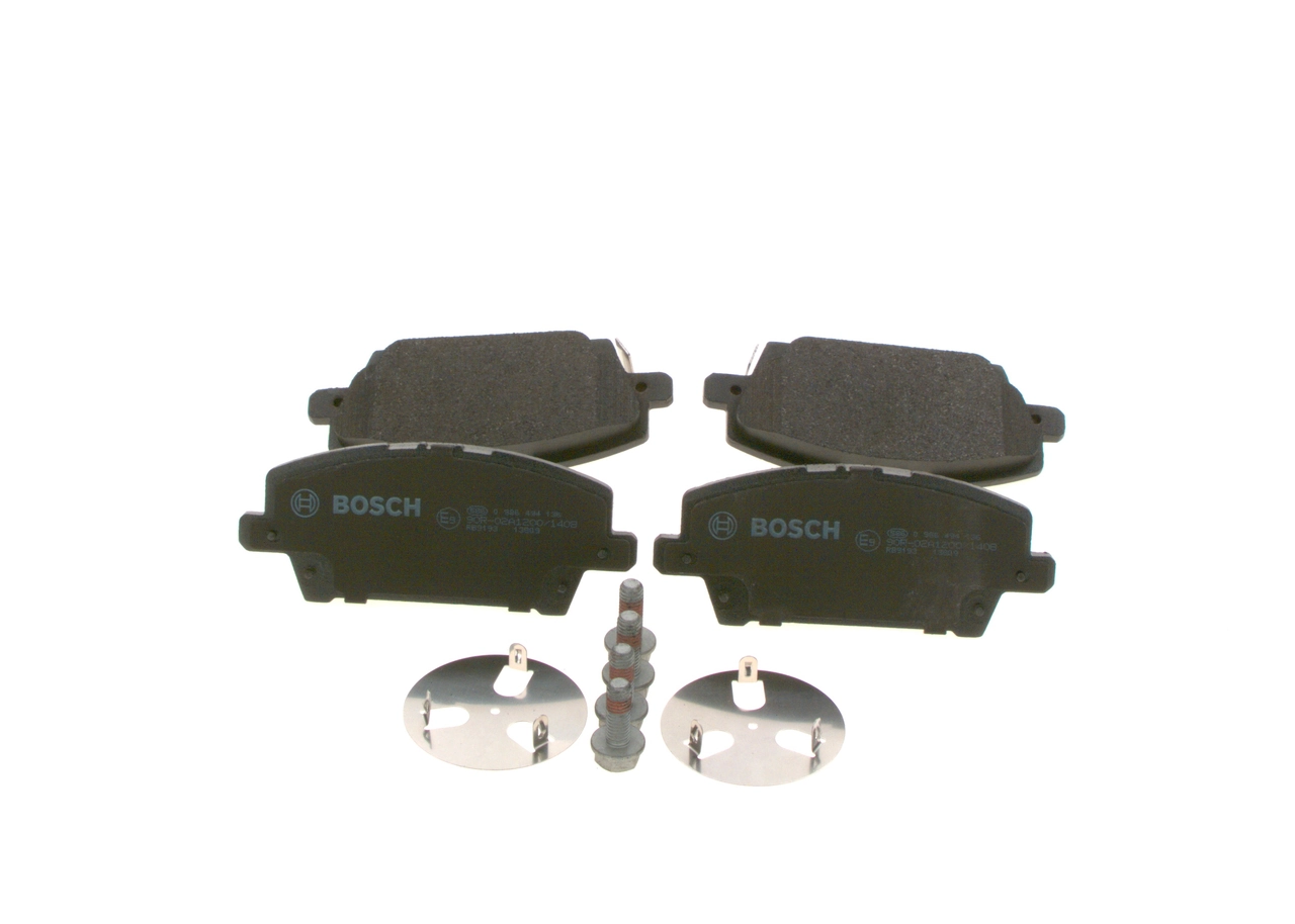 Купити 0986494136 Bosch Колодки гальмівні передні, дискові