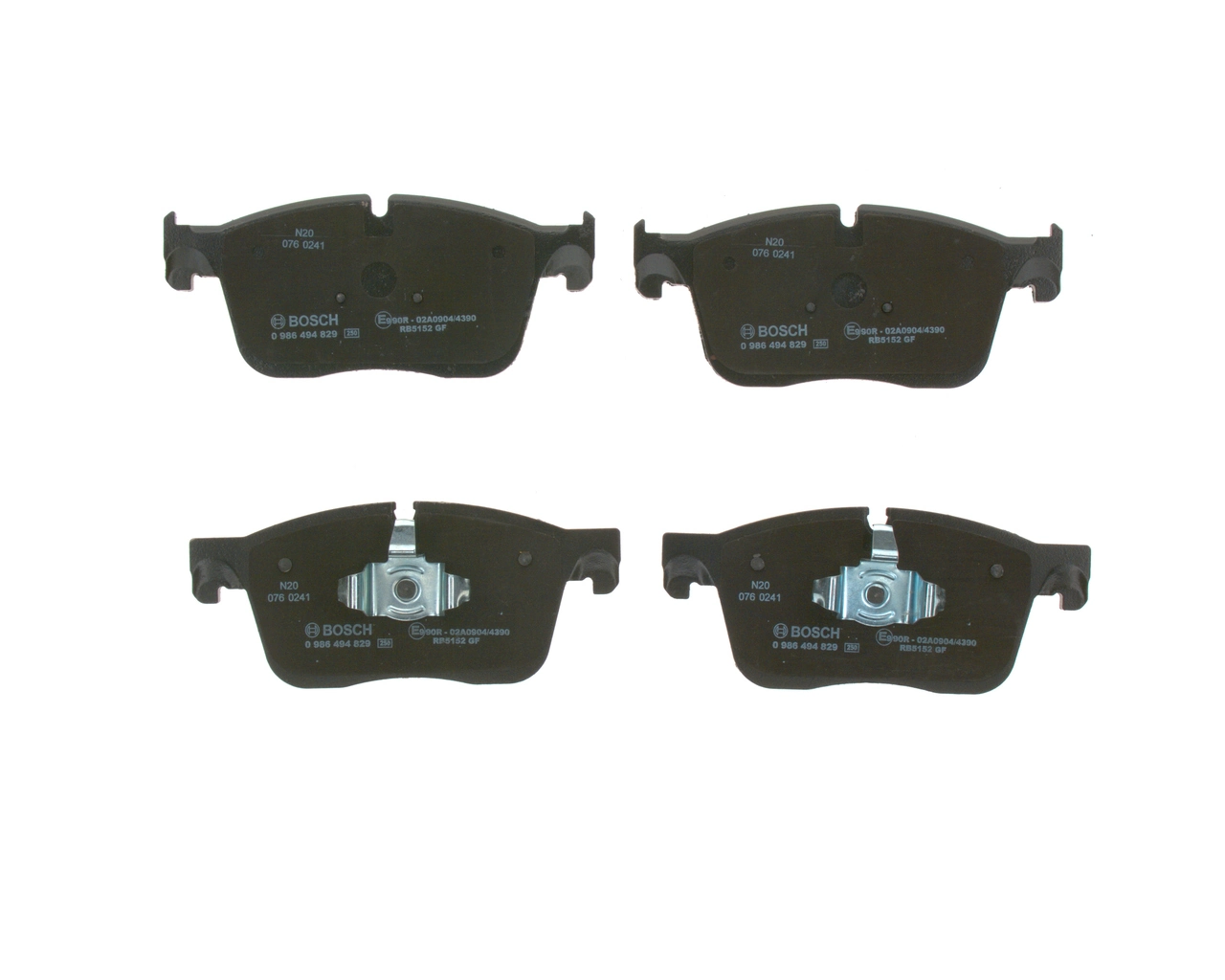 Гальмівні колодки Bosch 0986494829 ціна, від 58.87 USD