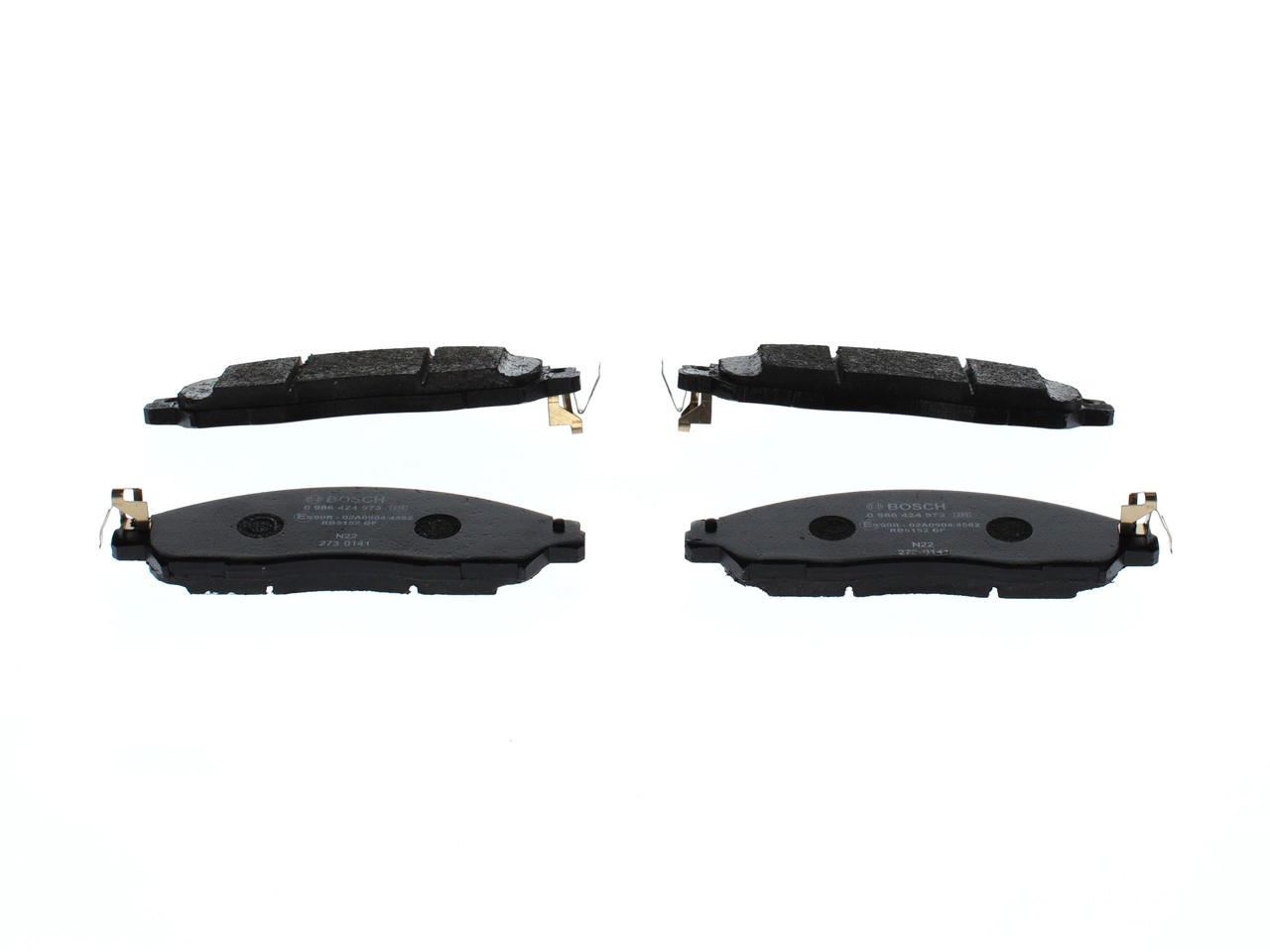 Гальмівні колодки Bosch 0986424973 ціна, від 37.70 USD