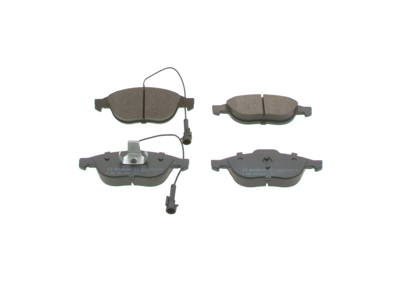 Гальмівні колодки Bosch 0986424507 ціна, від 31.08 USD