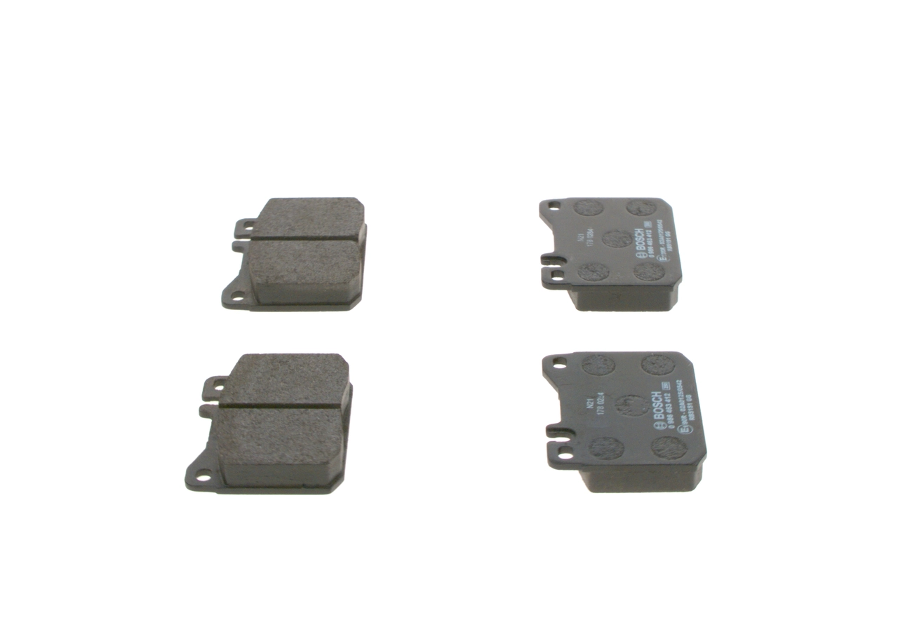 0986463412 Bosch Передні гальмівні колодки