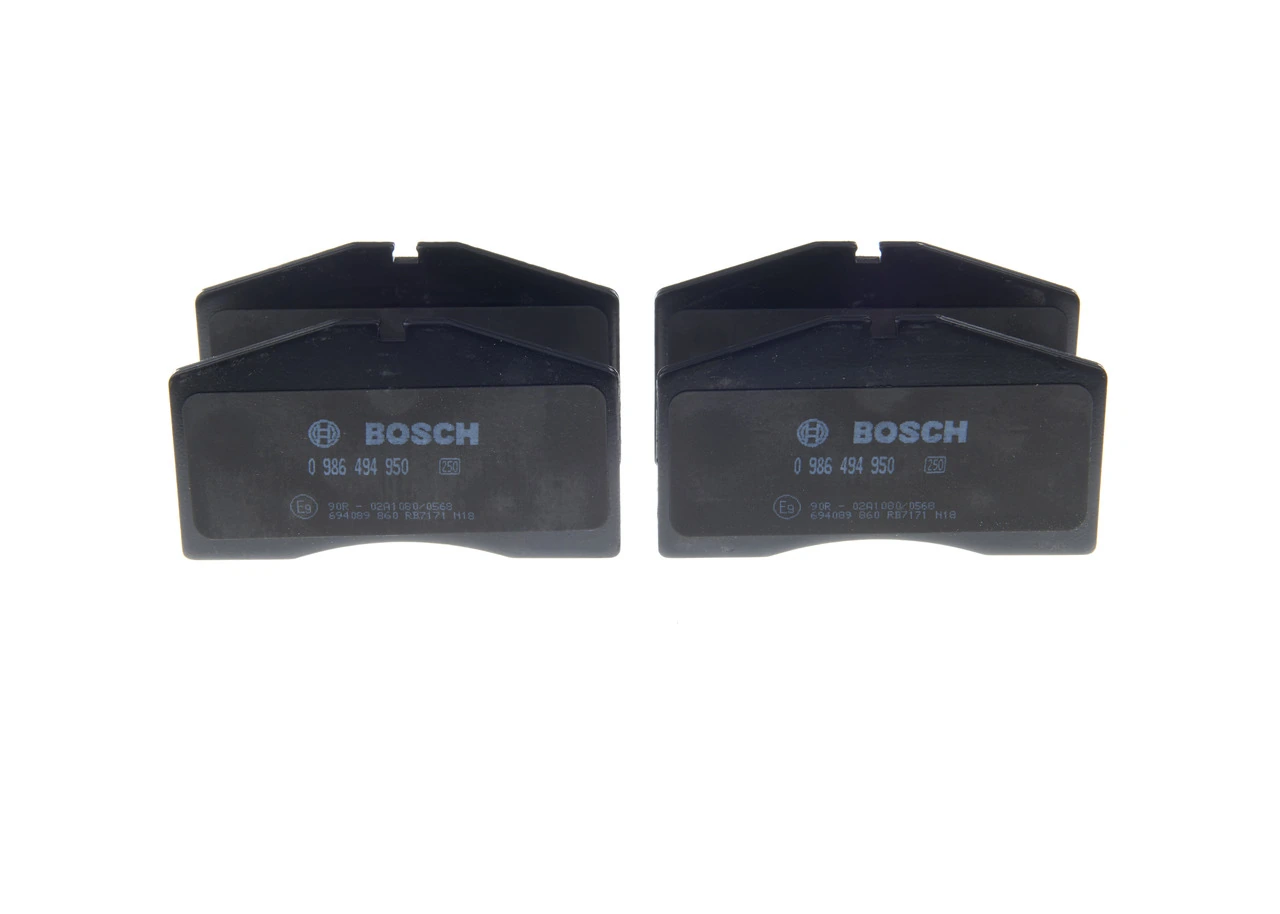 Гальмівні колодки Bosch 0986494950 ціна, від 116.36 USD