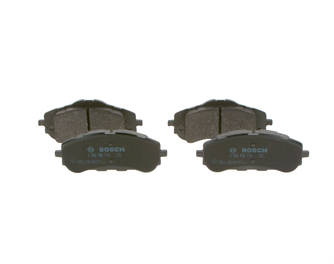 Передні тормозні колодки 0986494714 Bosch