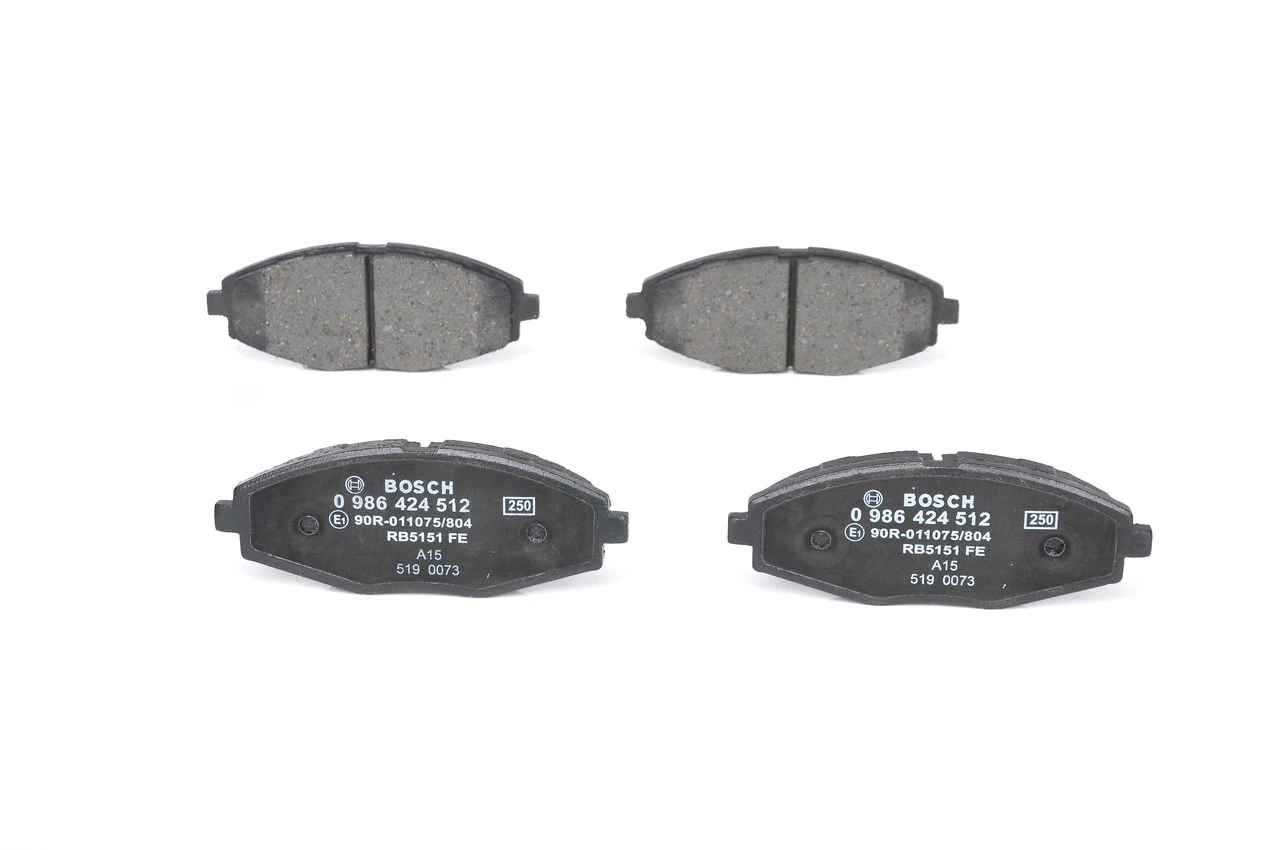 Тормозні колодки Bosch 0986424512