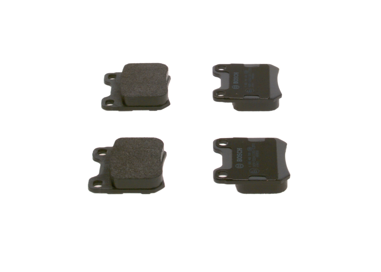 0986490500 Bosch Колодки гальмівні задні, дискові