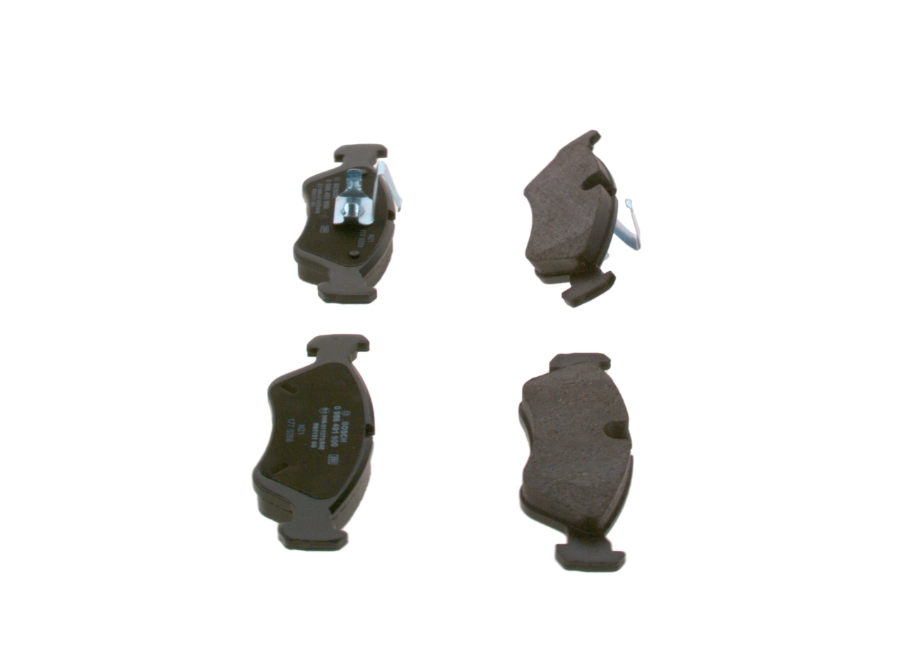 0986491900 Bosch Передні гальмівні колодки