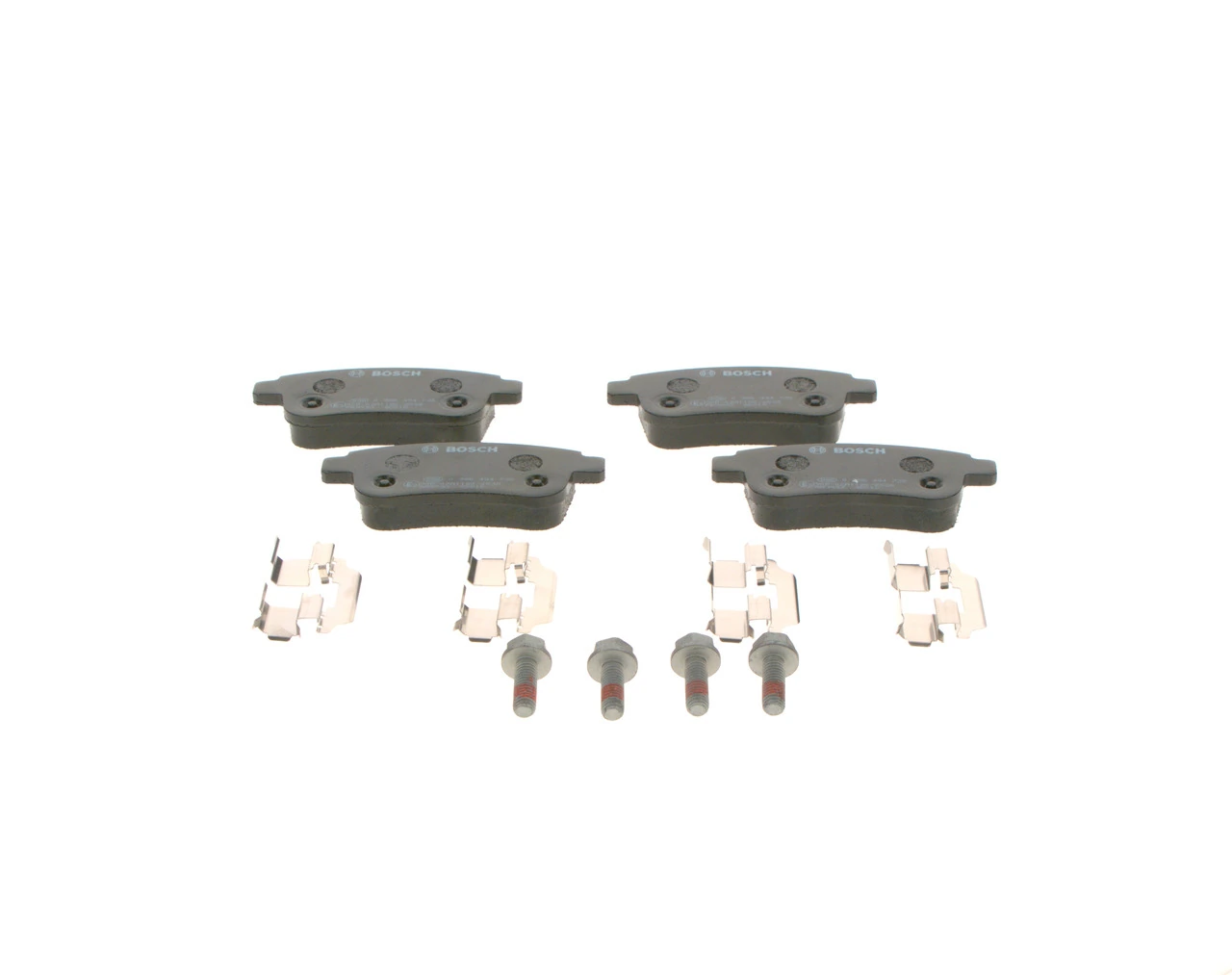 0986494735 Bosch Колодки гальмівні задні, дискові