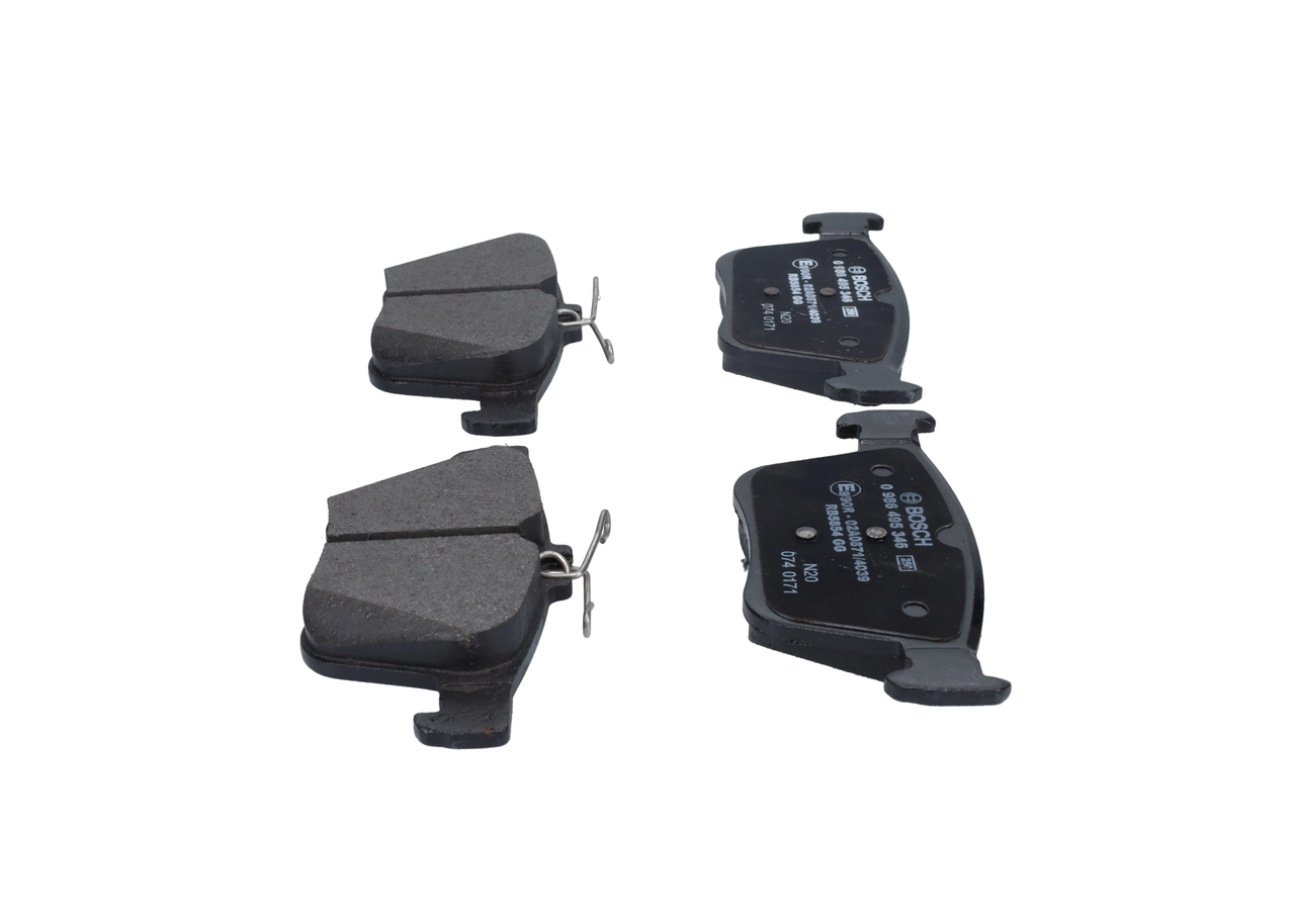 0986495346 Bosch Колодки гальмівні задні, дискові