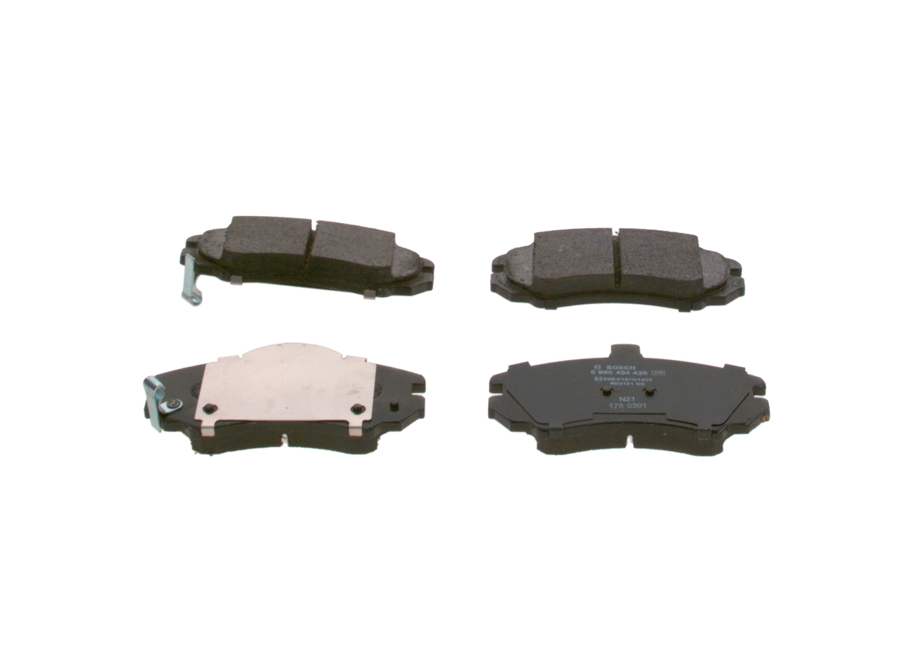 0986494426 Bosch Передні гальмівні колодки