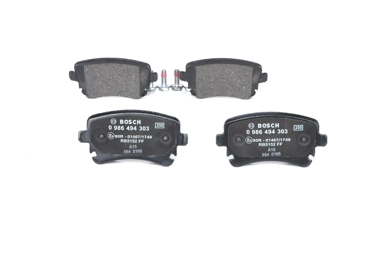 Купити 0986494303 Bosch Задні колодки