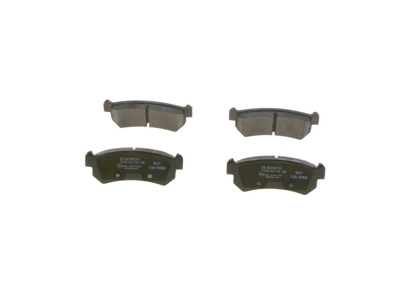 Купити 0986494133 Bosch Задні колодки