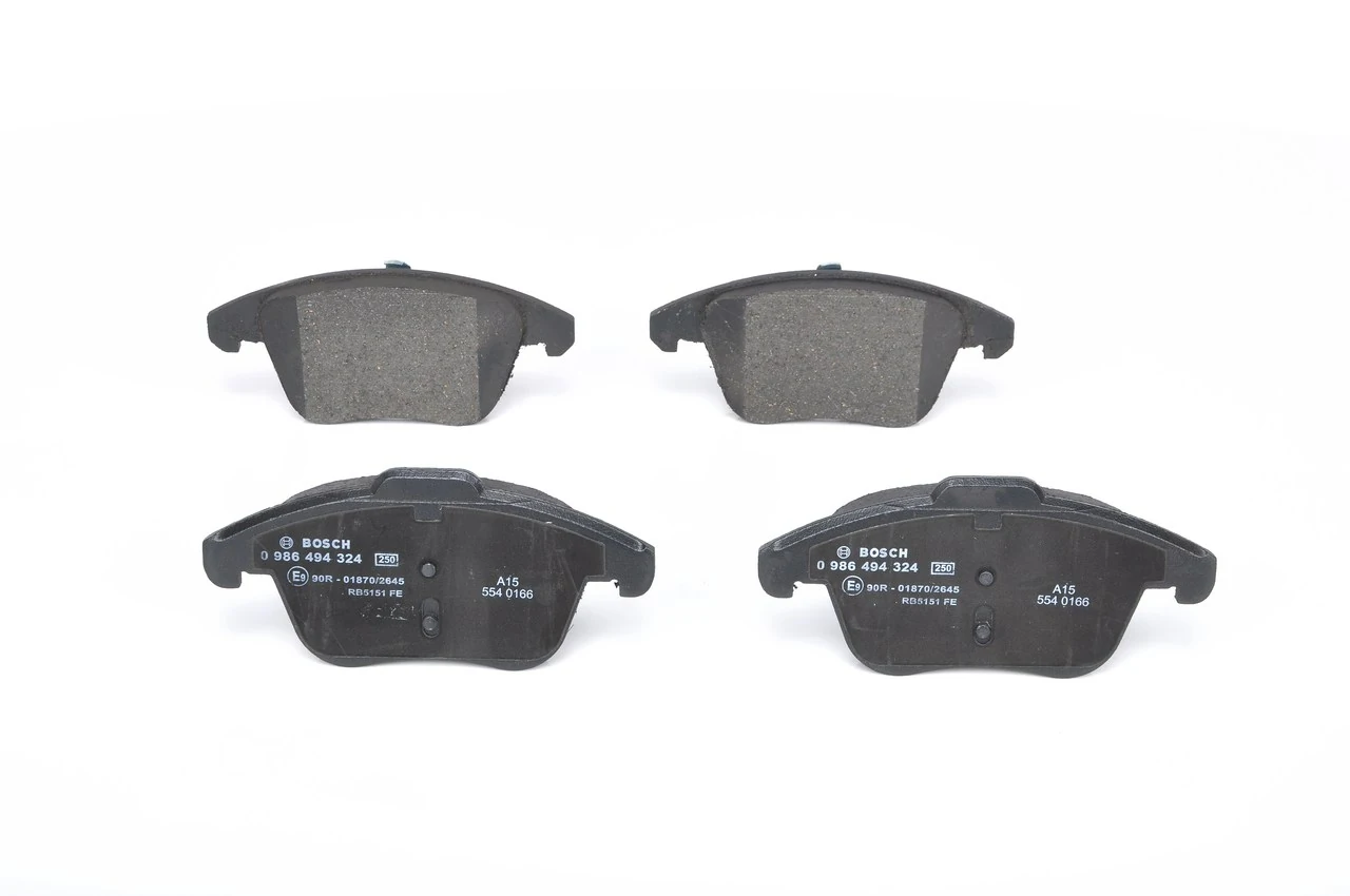 Передні тормозні колодки 0986494324 Bosch