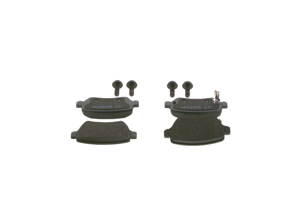 0986424646 Bosch Колодки гальмівні задні, дискові