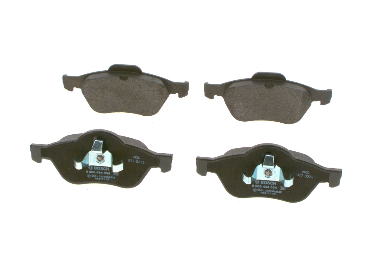 Гальмівні колодки Bosch 0986494034 ціна, від 29.58 USD