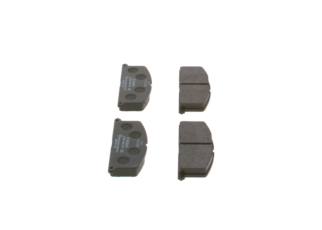 0986468701 Bosch Передні гальмівні колодки