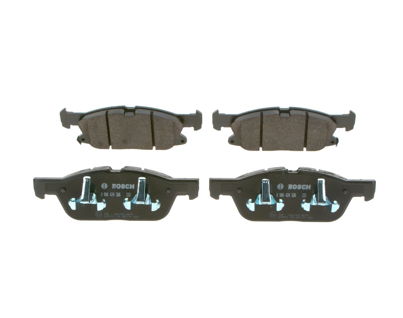 Гальмівні колодки Bosch 0986424326 ціна, від 57.69 USD