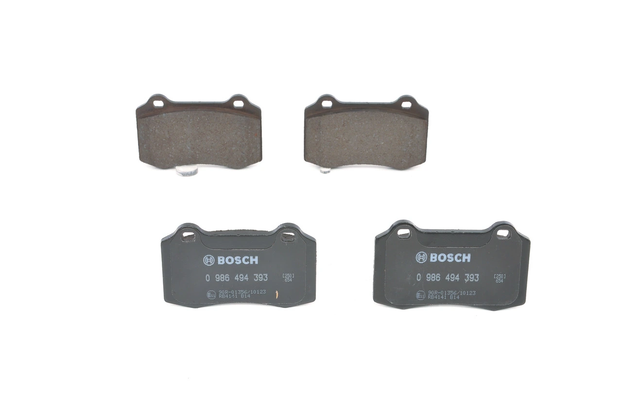 Задні гальмівні колодки 0986494393 Bosch