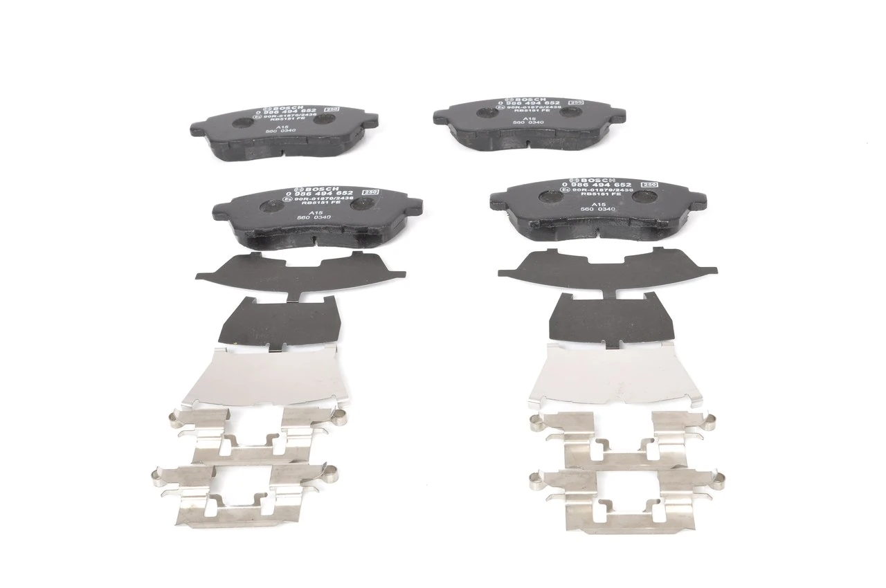 0986494652 Bosch Передні гальмівні колодки