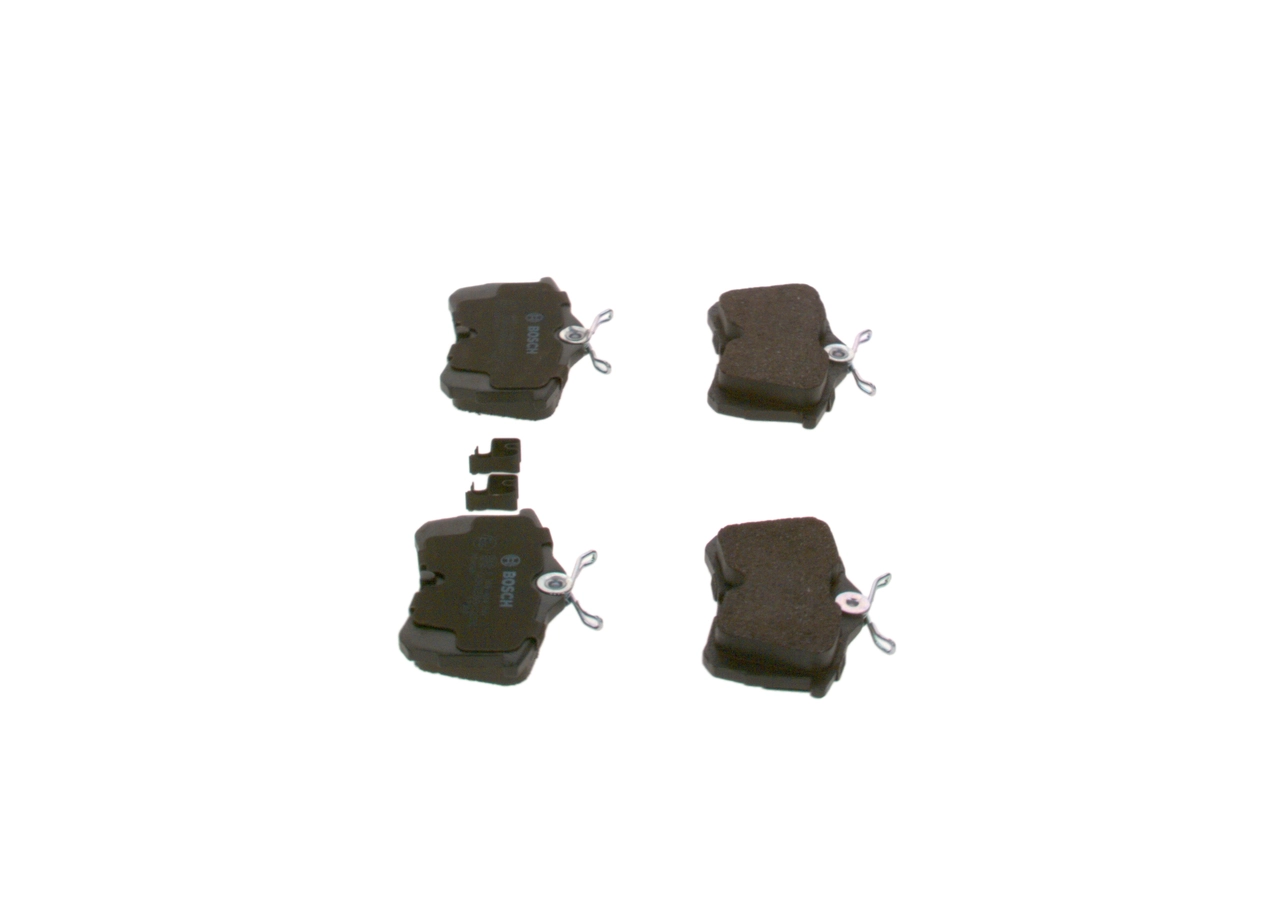 0986424661 Bosch Колодки гальмівні задні, дискові