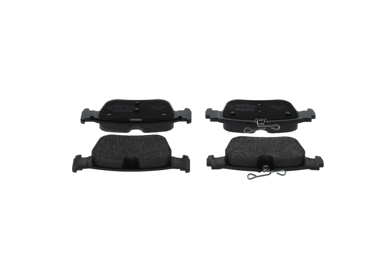 Задні гальмівні колодки Bosch 0986460074 ціна, від 38.07 USD
