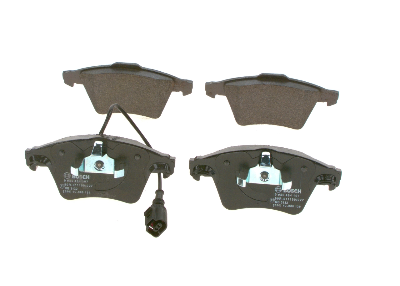Гальмівні колодки Bosch 0986494107 ціна, від 46.21 USD
