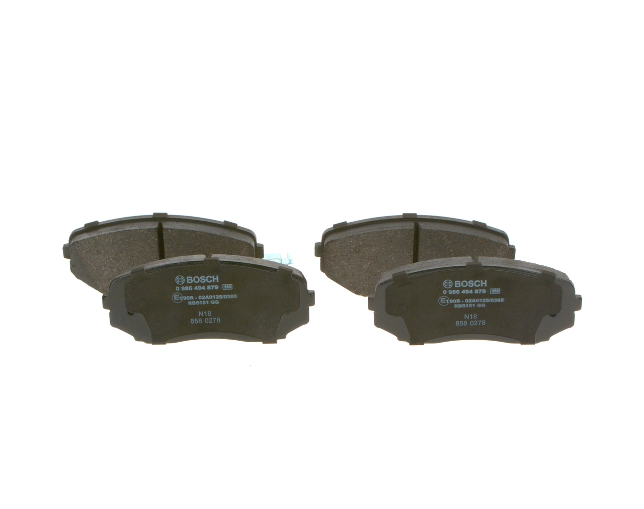 Гальмівні колодки Bosch 0986494879 ціна, від 28.77 USD