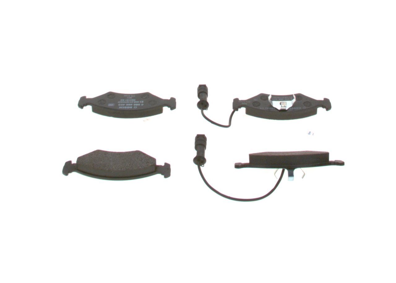 0986466403 Bosch Передні гальмівні колодки
